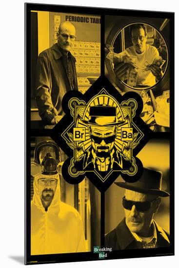 Breaking Bad - Quad-null-Mounted Poster