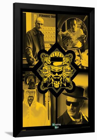 Breaking Bad - Quad-null-Framed Poster