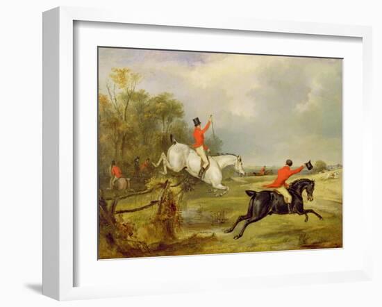 Breaking Cover, Bachelor's Hall-Francis Calcraft Turner-Framed Giclee Print