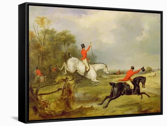 Breaking Cover, Bachelor's Hall-Francis Calcraft Turner-Framed Stretched Canvas