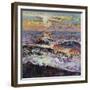 Breaking Dawn, 2021 (oil on canvas)-Sylvia Paul-Framed Giclee Print