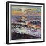 Breaking Dawn, 2021 (oil on canvas)-Sylvia Paul-Framed Giclee Print