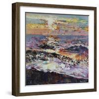 Breaking Dawn, 2021 (oil on canvas)-Sylvia Paul-Framed Giclee Print