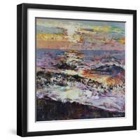 Breaking Dawn, 2021 (oil on canvas)-Sylvia Paul-Framed Giclee Print