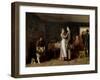 Breaking Home Ties, 1890 (Oil on Canvas)-Thomas Hovenden-Framed Giclee Print