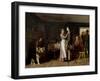 Breaking Home Ties, 1890 (Oil on Canvas)-Thomas Hovenden-Framed Giclee Print