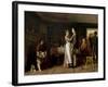 Breaking Home Ties, 1890 (Oil on Canvas)-Thomas Hovenden-Framed Giclee Print