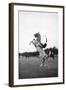 Breaking in a Pony-Mario de Biasi-Framed Giclee Print