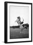 Breaking in a Pony-Mario de Biasi-Framed Premium Giclee Print