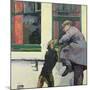 Breaking in - Locked Out, 1982-Peter Wilson-Mounted Giclee Print