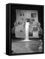 Breaking News-Thomas Barbey-Framed Stretched Canvas