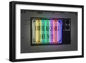 Breaking News-Octavian Mielu-Framed Art Print