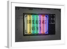 Breaking News-Octavian Mielu-Framed Art Print