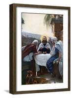 Breaking of Bread at Emmaus, 1926-Martinetti Martinetti-Framed Giclee Print