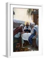 Breaking of Bread at Emmaus, 1926-Martinetti Martinetti-Framed Giclee Print