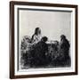 Breaking of the Bread, 1925-Jean Louis Forain-Framed Giclee Print