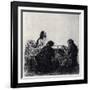 Breaking of the Bread, 1925-Jean Louis Forain-Framed Giclee Print