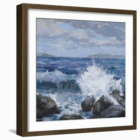 Breaking Shore-Julian Askins-Framed Giclee Print