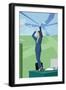 Breaking the Glass Ceiling-Mary Ann Smith-Framed Giclee Print