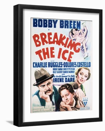 Breaking the Ice - Movie Poster Reproduction-null-Framed Photo