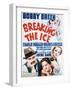 Breaking the Ice - Movie Poster Reproduction-null-Framed Photo