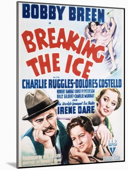 Breaking the Ice - Movie Poster Reproduction-null-Mounted Photo