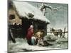 Breaking the Ice-George Morland-Mounted Giclee Print