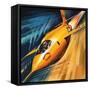 Breaking the Sound Barrier-Wilf Hardy-Framed Stretched Canvas