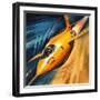 Breaking the Sound Barrier-Wilf Hardy-Framed Giclee Print