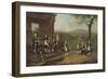 Breaking-Up Day at Dr Clayton's School at Salford-Arthur Devis-Framed Giclee Print