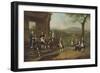 Breaking-Up Day at Dr Clayton's School at Salford-Arthur Devis-Framed Giclee Print