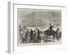 Breaking Up of the Austrian Military Bridge Near Doboj-Charles Robinson-Framed Giclee Print