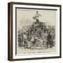 Breaking Up of the Royal Engineers' Camp on Dartmoor-null-Framed Giclee Print