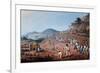 Breaking Up the Land, from 'ten Views in the Island of Antigua', 1823-William Clark-Framed Giclee Print