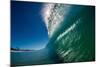 Breaking wave, Gold Coast, Queensland, Australia-Mark A Johnson-Mounted Photographic Print