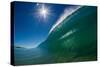 Breaking wave, Gold Coast, Queensland, Australia-Mark A Johnson-Stretched Canvas