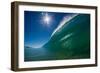 Breaking wave, Gold Coast, Queensland, Australia-Mark A Johnson-Framed Photographic Print