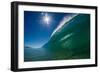 Breaking wave, Gold Coast, Queensland, Australia-Mark A Johnson-Framed Photographic Print