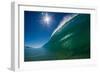 Breaking wave, Gold Coast, Queensland, Australia-Mark A Johnson-Framed Photographic Print