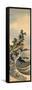 Breaking Waves, Edo Period, 1847-Katsushika Hokusai-Framed Stretched Canvas