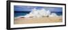 Breaking Waves on the Beach, Oahu, Hawaii, USA-null-Framed Photographic Print