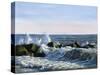 Breaking Waves-Bruce Dumas-Stretched Canvas