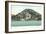 Breakneck Hill, Hudson River, New York-null-Framed Art Print