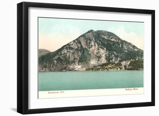 Breakneck Hill, Hudson River, New York-null-Framed Art Print