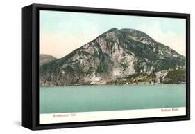 Breakneck Hill, Hudson River, New York-null-Framed Stretched Canvas