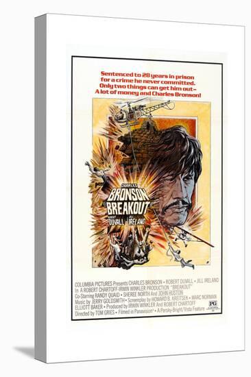 Breakout, Charles Bronson, 1975-null-Stretched Canvas