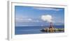 Breakwater at harbour of Naples-enricocacciafotografie-Framed Photographic Print