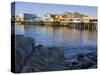 Breakwater Cove and Fisherman's Wharf, Monterey, California, United States of America, North Americ-Richard Cummins-Stretched Canvas