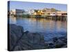 Breakwater Cove and Fisherman's Wharf, Monterey, California, United States of America, North Americ-Richard Cummins-Stretched Canvas