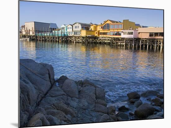 Breakwater Cove and Fisherman's Wharf, Monterey, California, United States of America, North Americ-Richard Cummins-Mounted Photographic Print